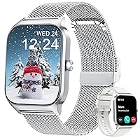 KALINCO Smartwatch Uomo Donna, 1.85” IA Orologio Pressione Sanguigna