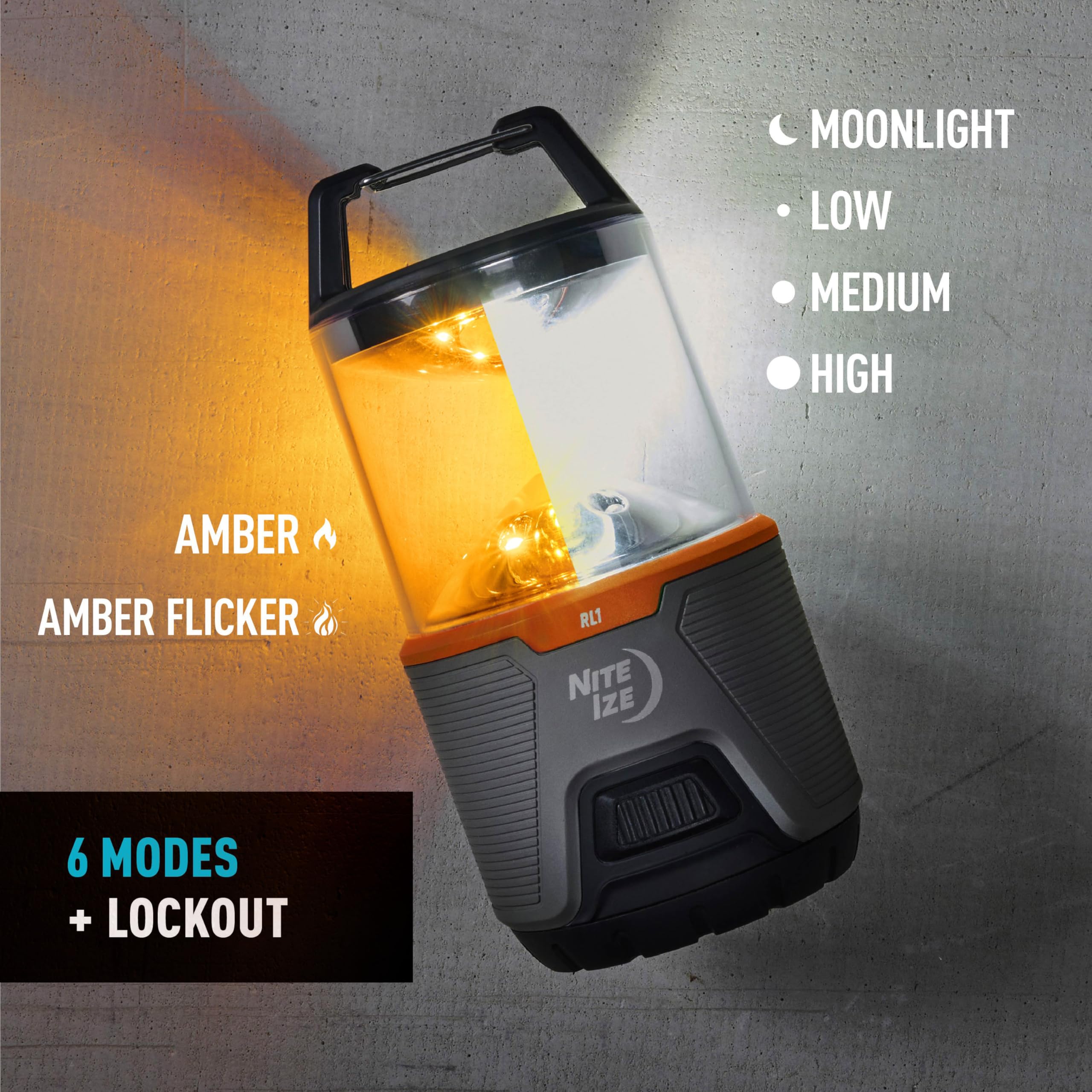 Amazon.com: Nite Ize Radiant RL1 Lantern - Battery-Powered Lantern