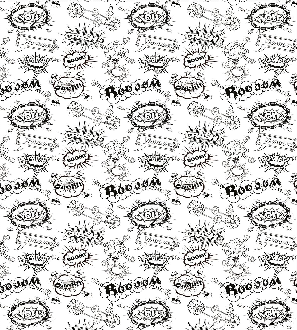 ❤ Crazy Deals Lunarable Sketch Duvet Cover Set, Pattern with Comic Book Doodle Speech Bubbles Sound Effects Cloud Pop Art Humor, Decorative 3 Piece Bedding Set with 2 Pillow Shams, Queen Size, White and Black Greatest Product Lunarable Sketch Duvet Cover Set, Pattern with Comic Book Doodle Speech Bubbles Sound Effects Cloud Pop Art Humor, Decorative 3 Piece Bedding Set with 2 Pillow Shams, Queen Size, White and Black