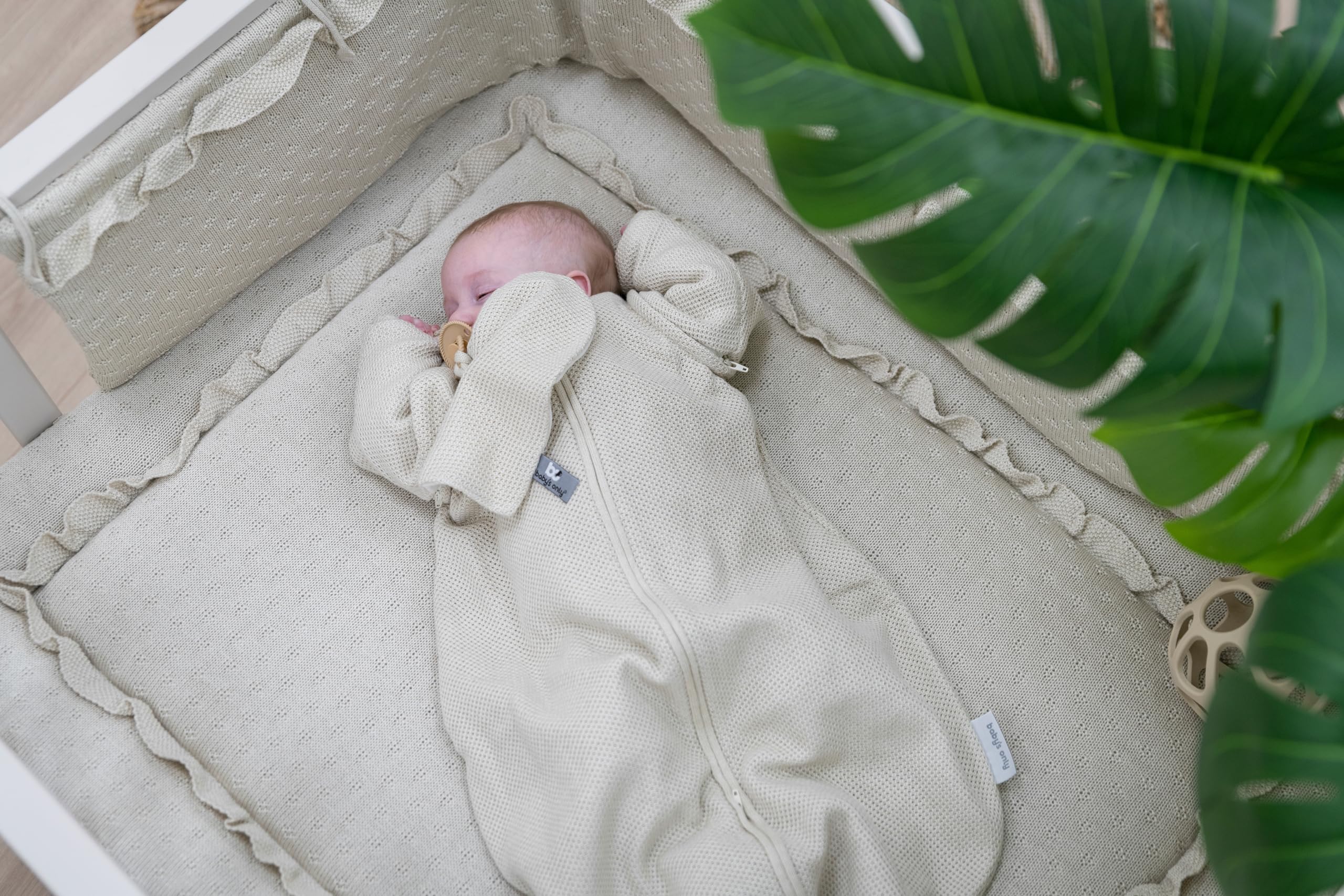 Baby's Only - Laufgittereinlage Mood - Krabbeldecke für Baby - Spieldecke - Aus 50% Baumwolle und 50% Polyacryl - Warm Linen - 75x95