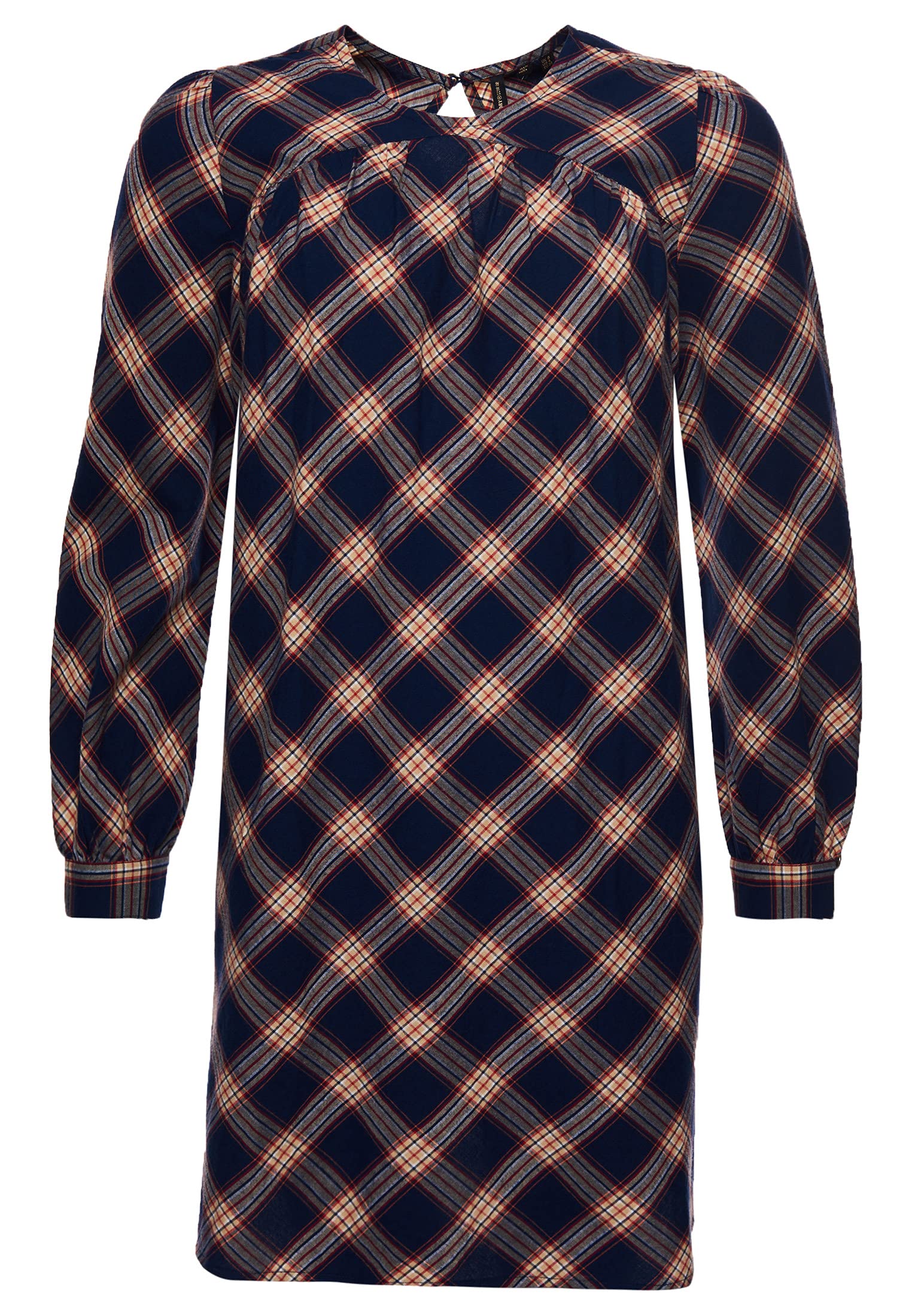 SUPERDRYWomen's Woven Check Mini Dress Casual Dress
