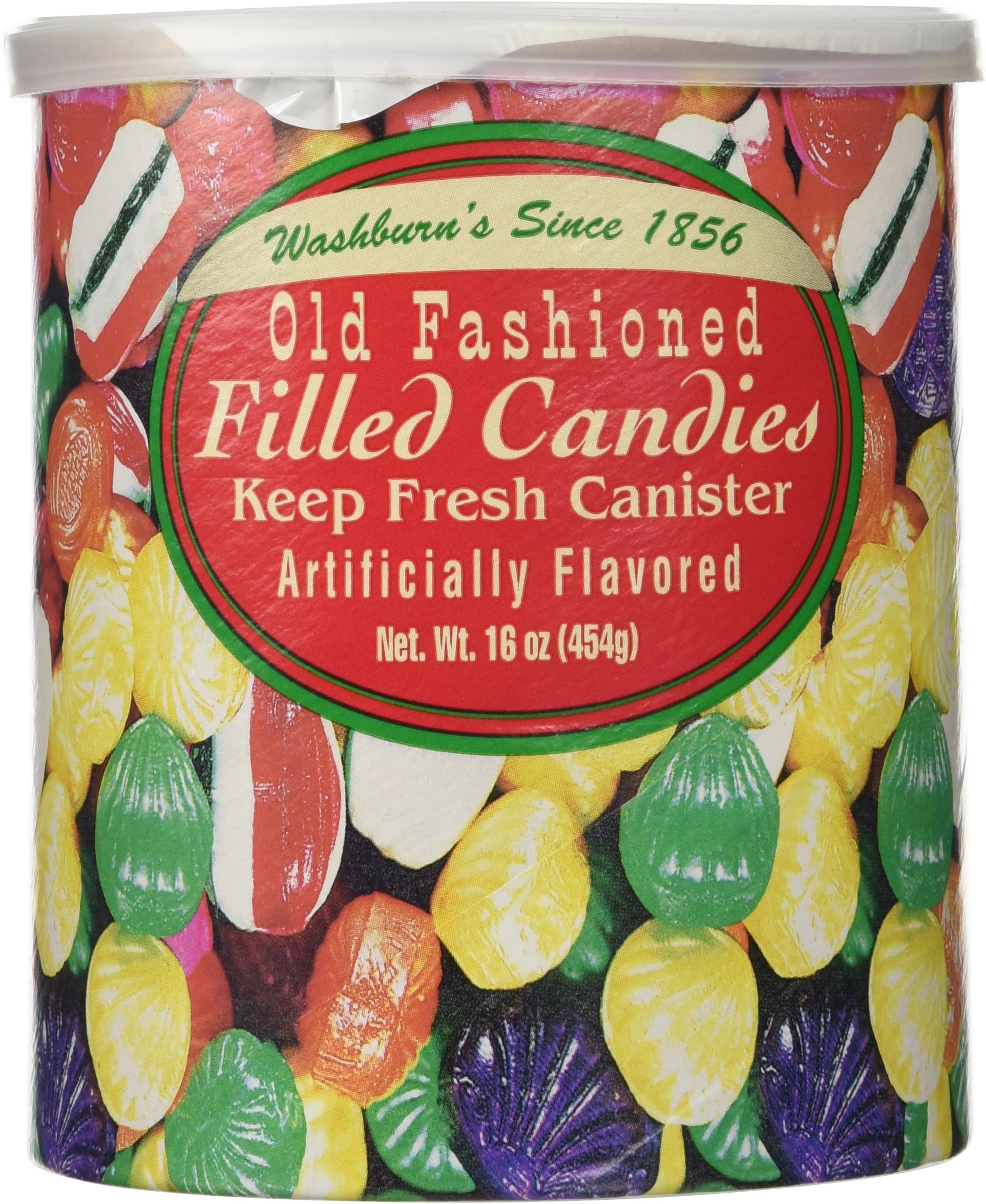 Washburn's Old Fashioned Hard Filled Candy, 15.5 oz