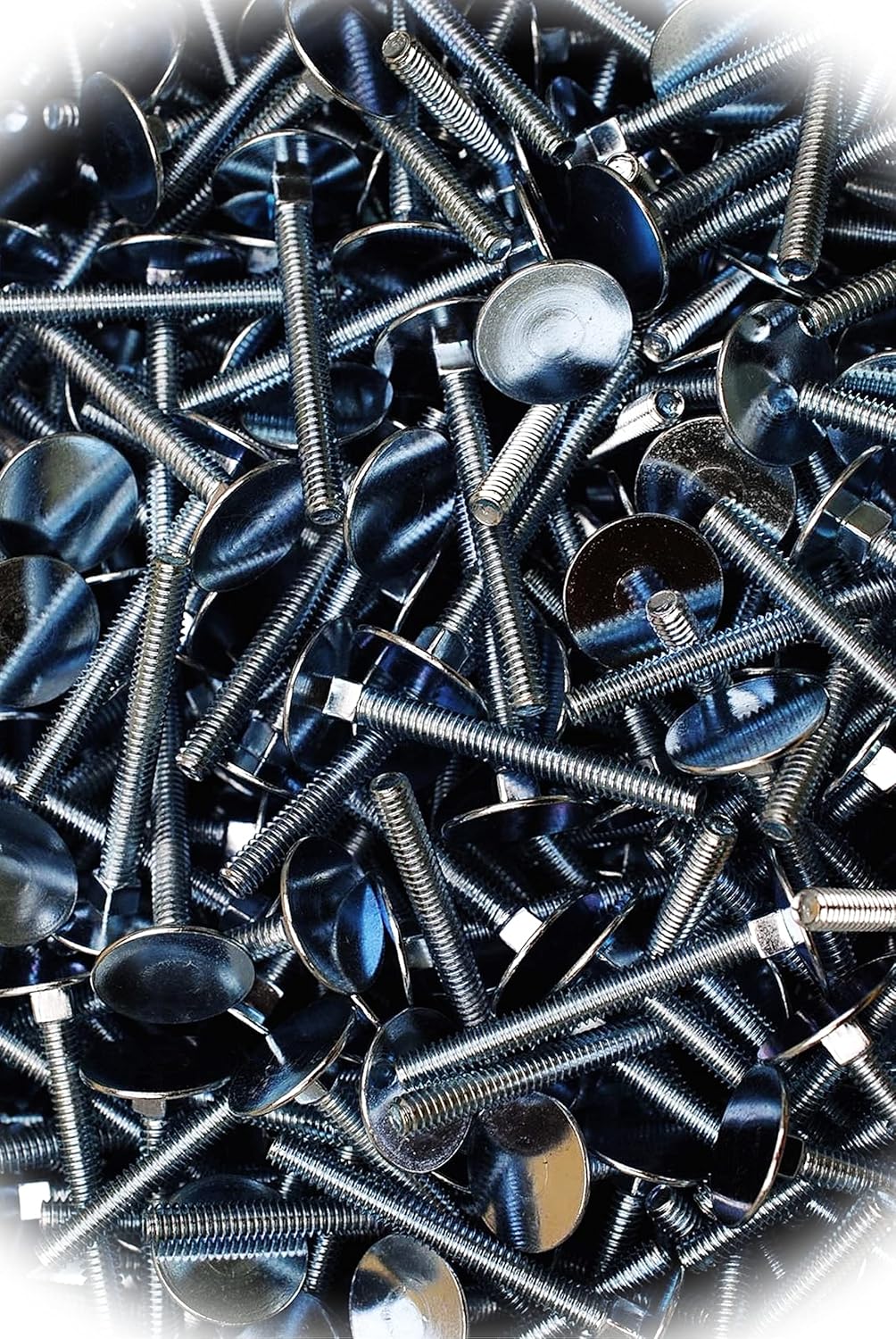 New Pack of (100) Flat Elevator Bolt 1/4-20 x 2-1/2 Flush Mount Zinc Plated Multi-Purpose Comprehensive Hardware Fastener Assortment Kit MoPNEM03292