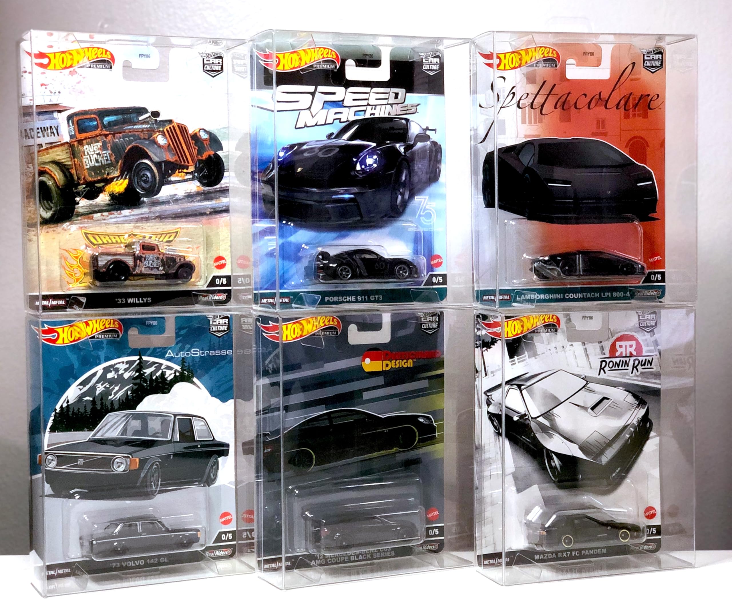 Hot Wheels Premium 10セット+プロテクターケース Sterling Protector Case for Hot Wheels Premium Line 10 Pack