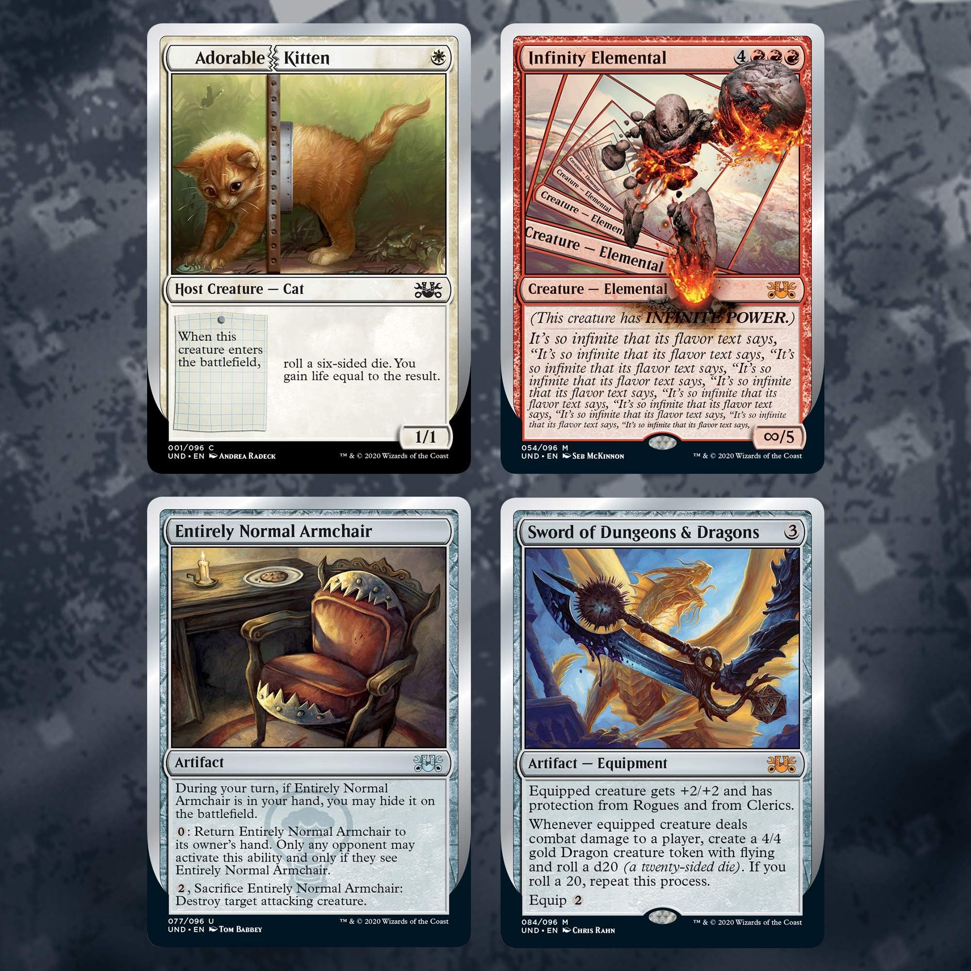 Magic The Gathering Wizards of The Coast Unsanctioned English Trading Cards