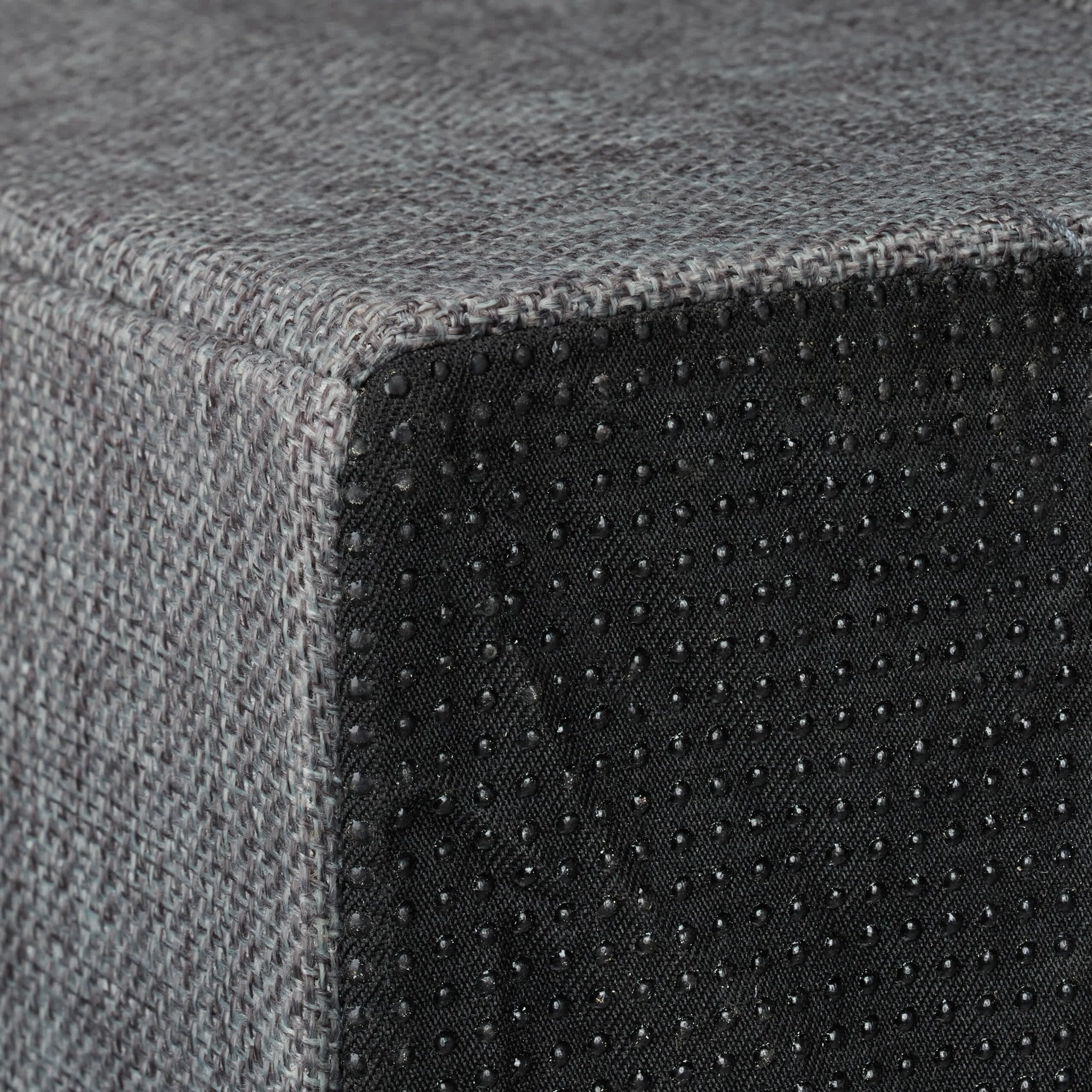Relaxdays Scaletta a 3 Gradini per Cani e Gatti, Scala Pieghevole per Letto e Divano, Box, 39x40x49 cm, Grigio Bianco