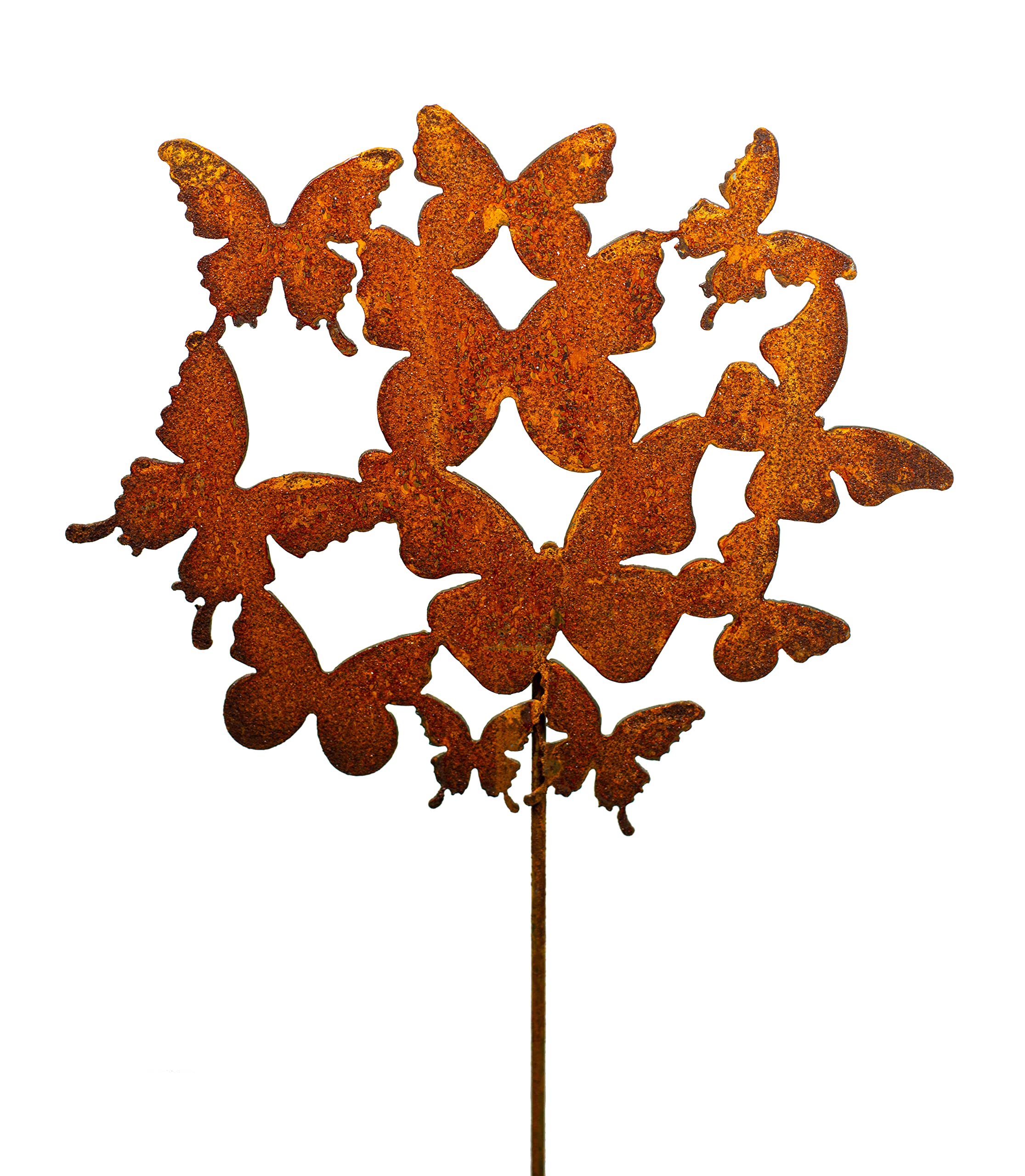 Blümelhuber Butterfly Garden Decoration Rust - Butterfly Garden Decoration Figures - Decorative Spring - Metal Decoration