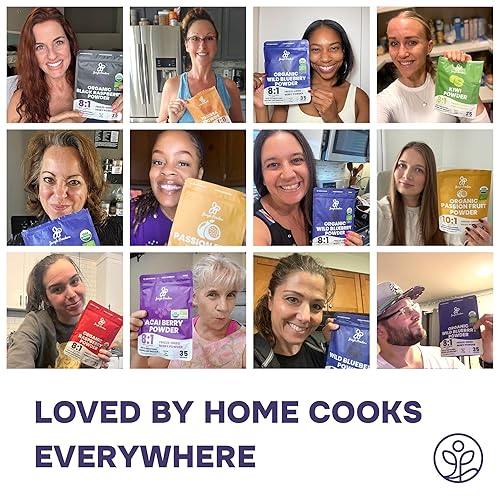 Miniatura 9 de Jungle Powders BlackBerry Powder - Bolsa de 3.5 onzas de moras liofilizadas sin aditivos de frutas, batido sin azúcar, superalimento, extracto de