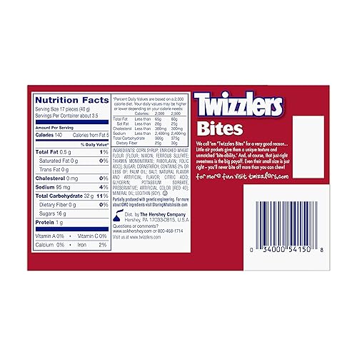 Miniatura 3 de TWIZZLERS Picaduras de cereza 5 onzas