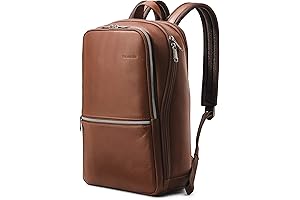 Samsonite Classic Leather Slim Backpack: The Epitome of Sophistication and Functionality
