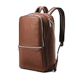 Classic Leather Slim Backpack