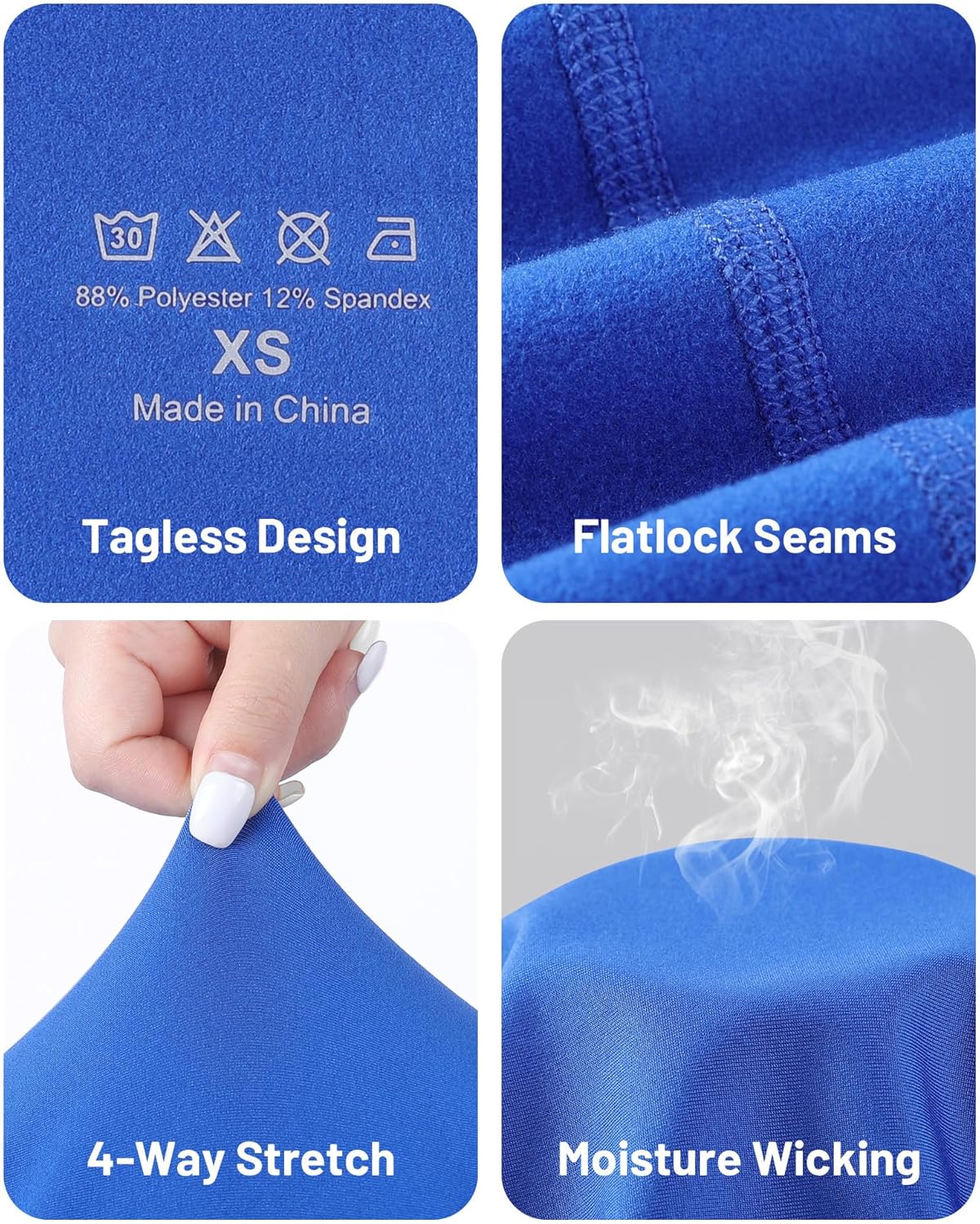 Boys Thermal Underwear Set, Kids Thermals Top and Bottom Set, Soft Fleece Lined Long Johns Base Layer for Skiing - Image 4