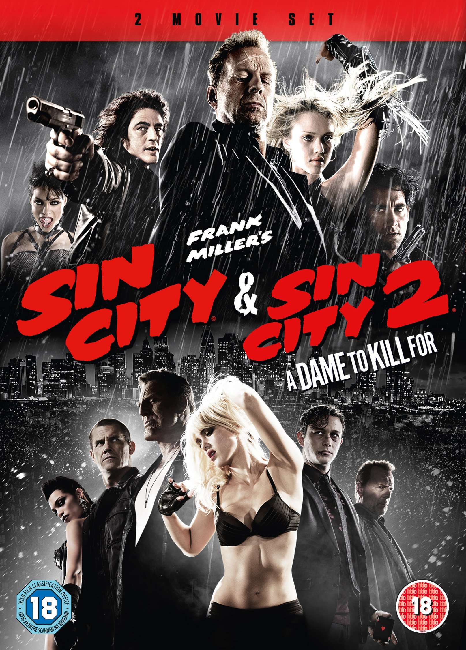Amazon.co.jp: Sin City/Sin City 2 - A Dame to Kill For [Region 2