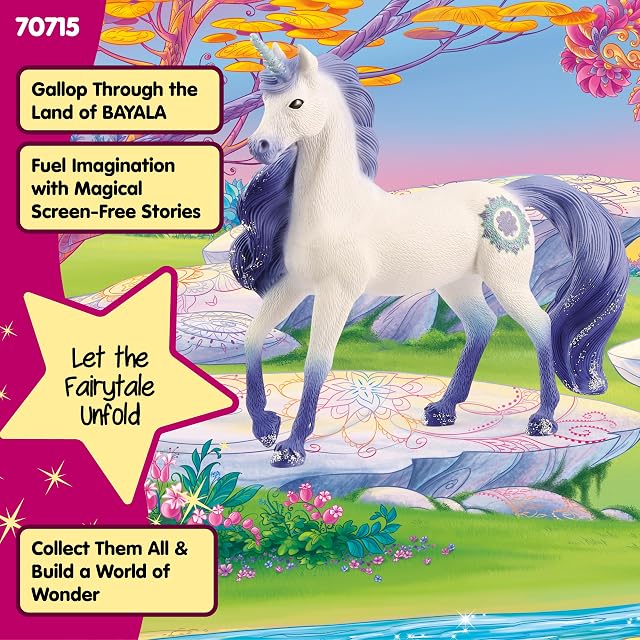 Foto 4 de 8 de Schleich - Figura Unicornio Mandala semental Schleich