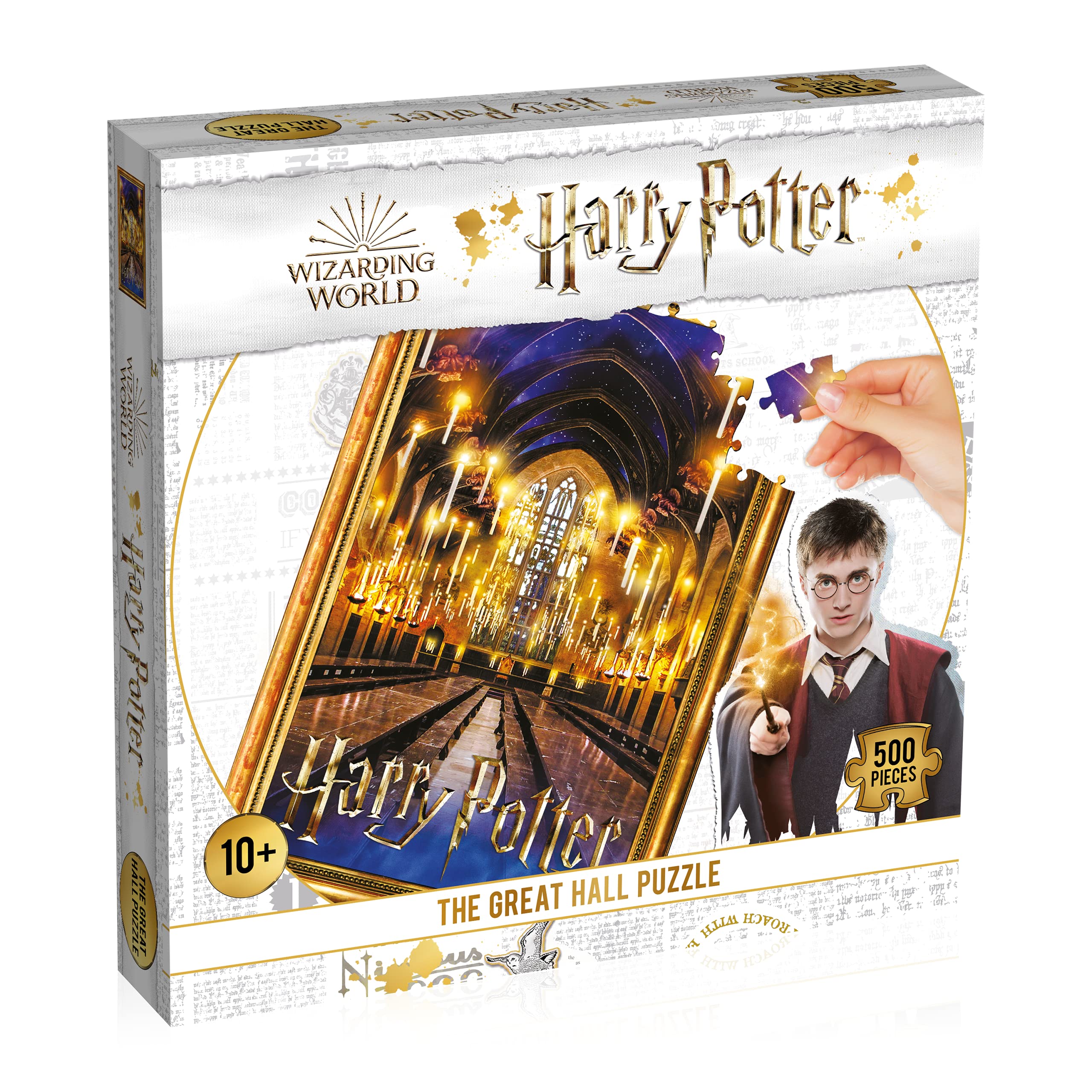 4d cityscape Harry Potter Puzzle 3D: La grande sala del Castello di