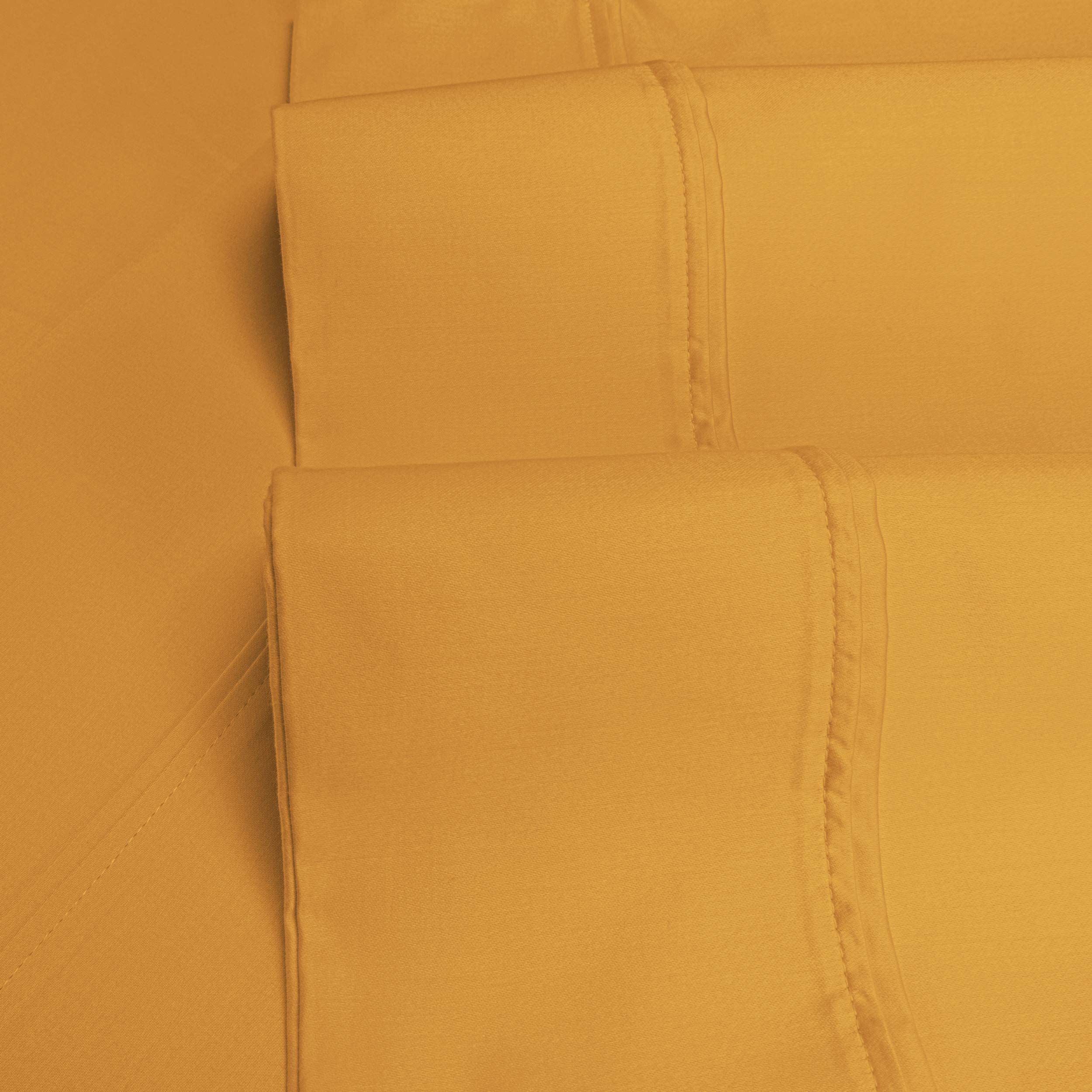 Superior 1200-Thread Count Egyptian Cotton Solid Pillowcase Set, Dijon