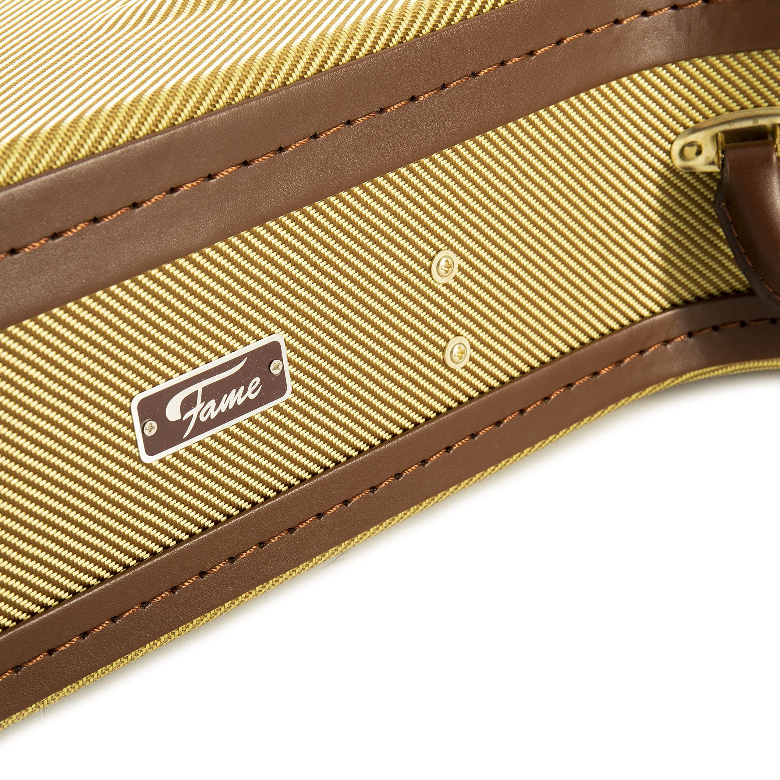 Fame Hard-Case Tweed (Classical Guitar) - Étui pour Guitares Classiques