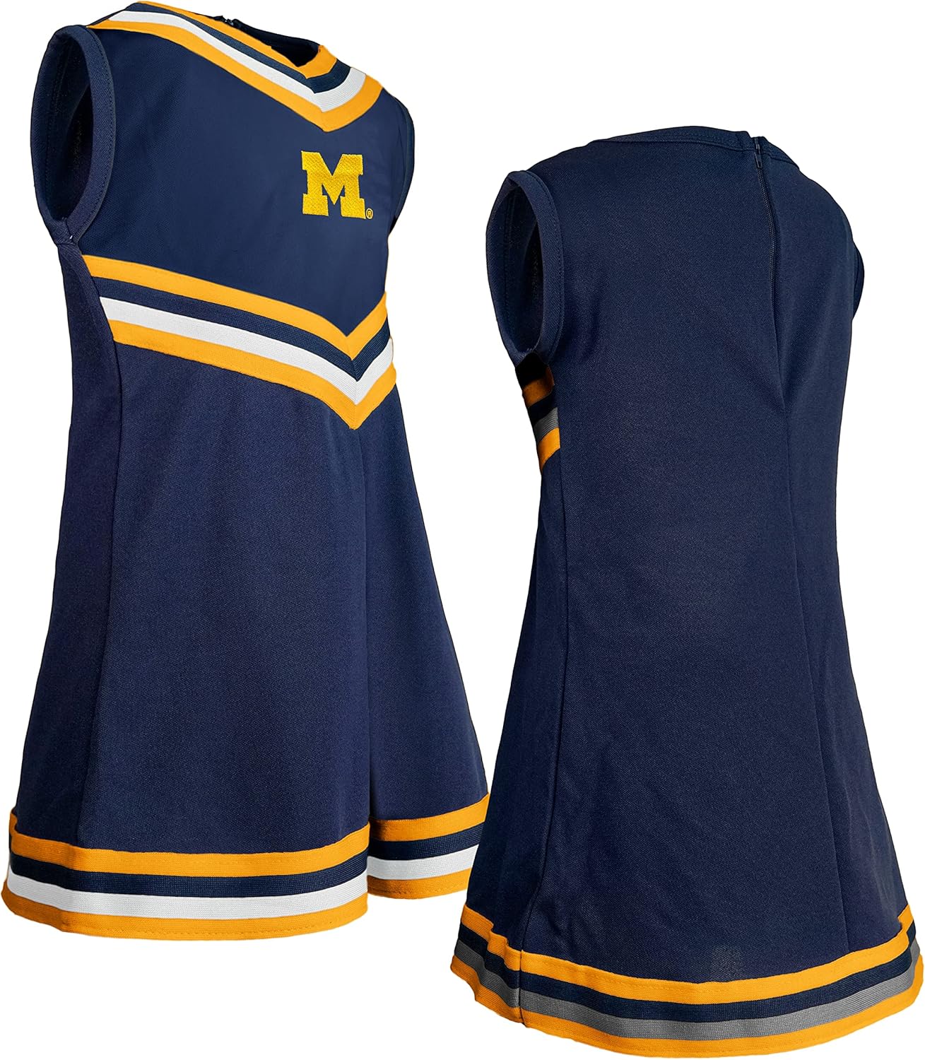 Little King NCAA Toddler/Youth Girls Team Cheer Jumper Dress-Sizes 2T 3T 4T 6 : Sports & Outdoors