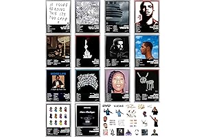 Drake Album Cover Posters - 13 Unique Music Posters for Wall Decor