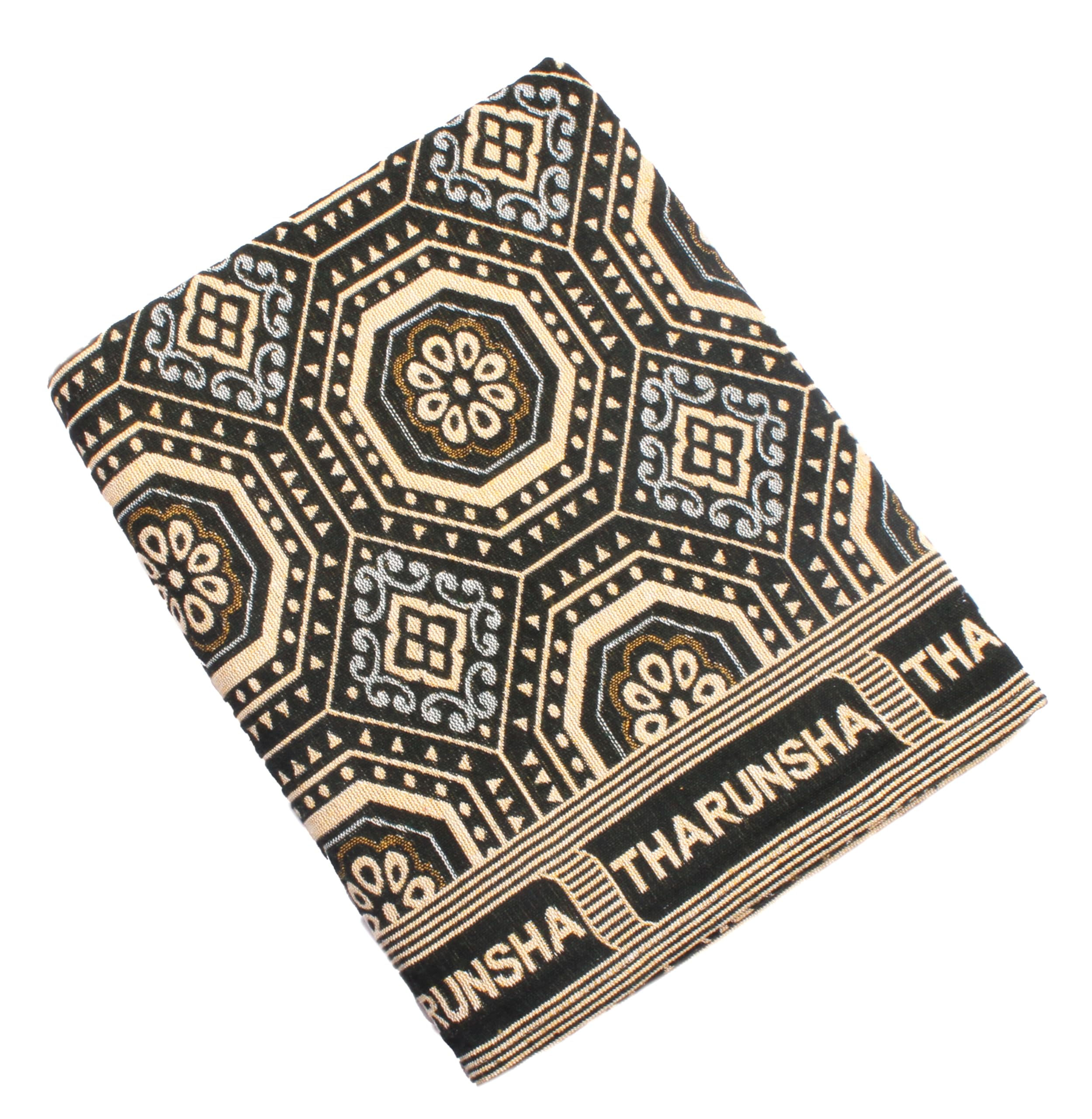 THARUNSHA ELITE Single Blanket Size Solapur Cotton Chaddar / 100% Cotton Blanket/Bedsheet/Reversible Blanket for Daily use (Dark Green color-60x90 inches) Set of 1 (B099NRCD5G) Amazon Price History, Amazon Price Tracker