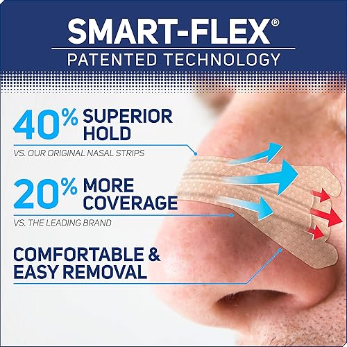 Miniatura 3 de Tiras nasales pequeñas a medianas, tostadas, 50 unidades | Funciona al instante para mejorar el sueño, reducir los ronquidos, aliviar la congestión
