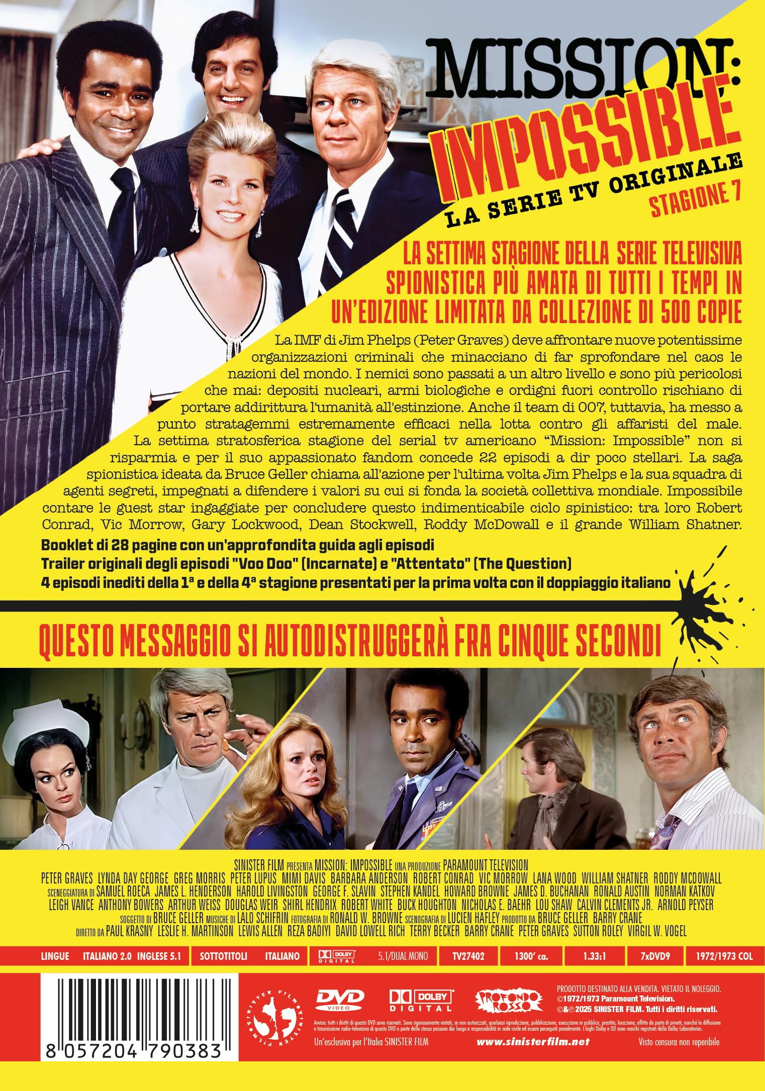 Mission: Impossible - Serie Tv - Stagione 07 (7 Dvd)