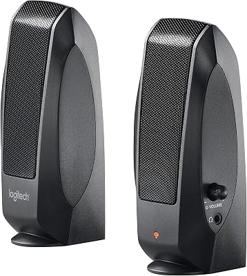Altavoces estéreo Logitech S120 2.0, negro