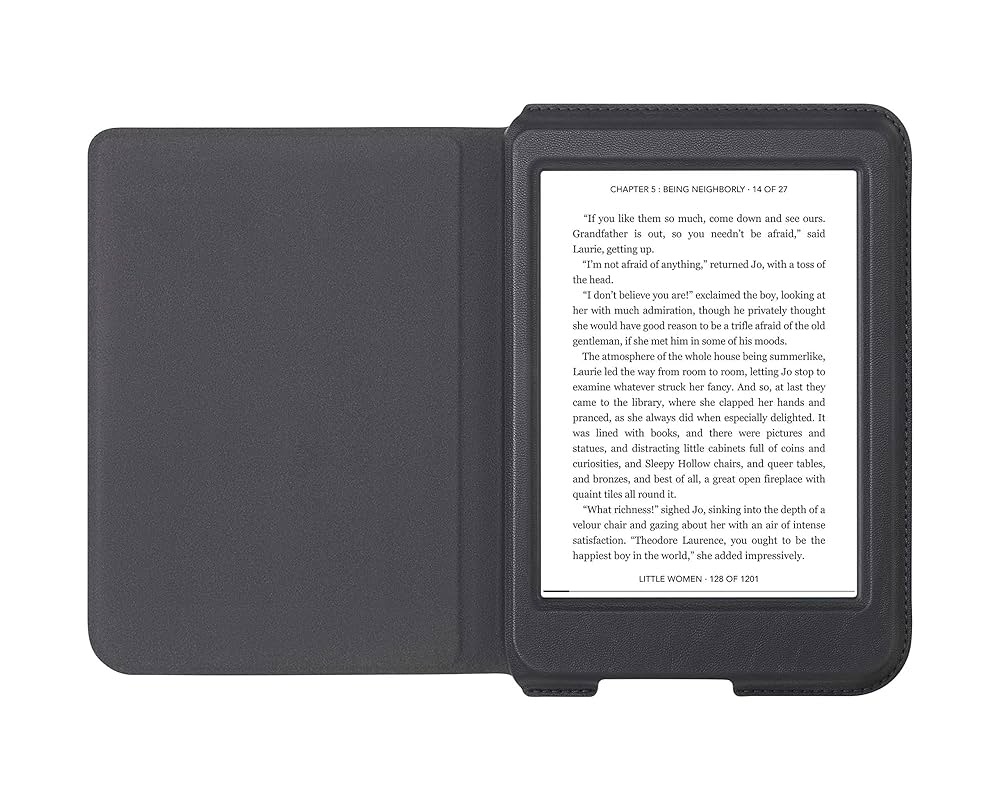 Kobo Nia スリープカバーセット(ブラック) Amazon.com: Kobo Nia SleepCover case, Black : Electronics