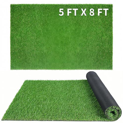 XLX TURF 5FT x 8FT Artificial Grass Rug for Patio