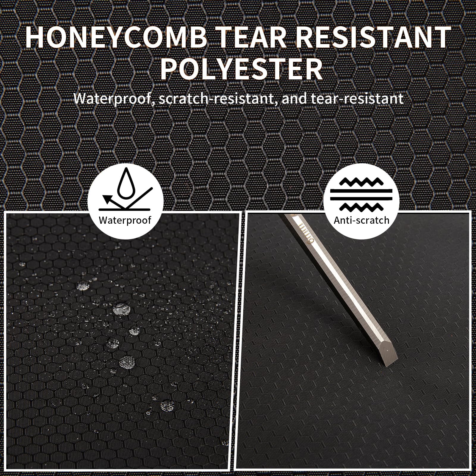 Housse de voyage de golf imperméable pliable en polyuréthane taille universelle