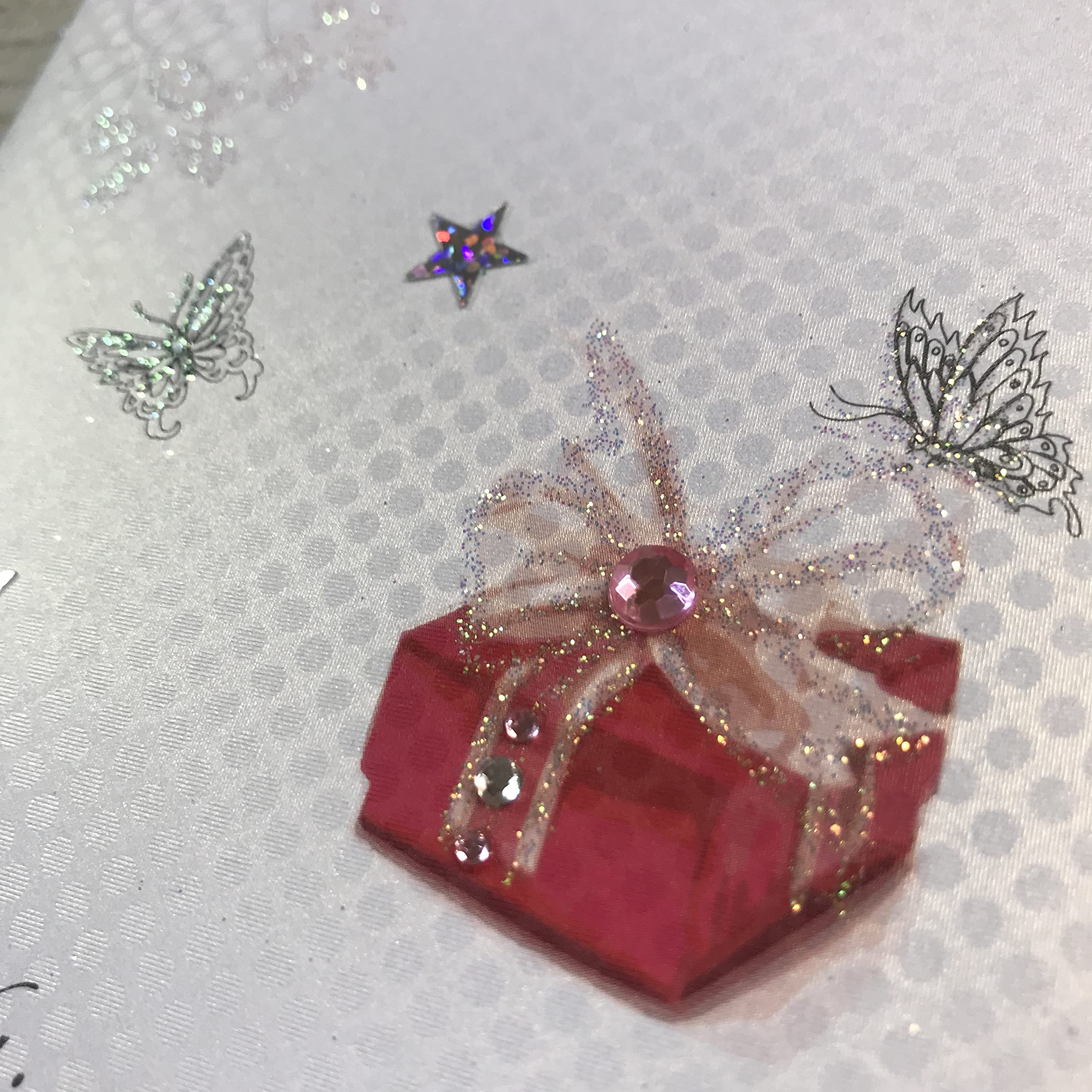 White Cotton Cards Blanc Bdp21–Bf Wishing You A Wonderful