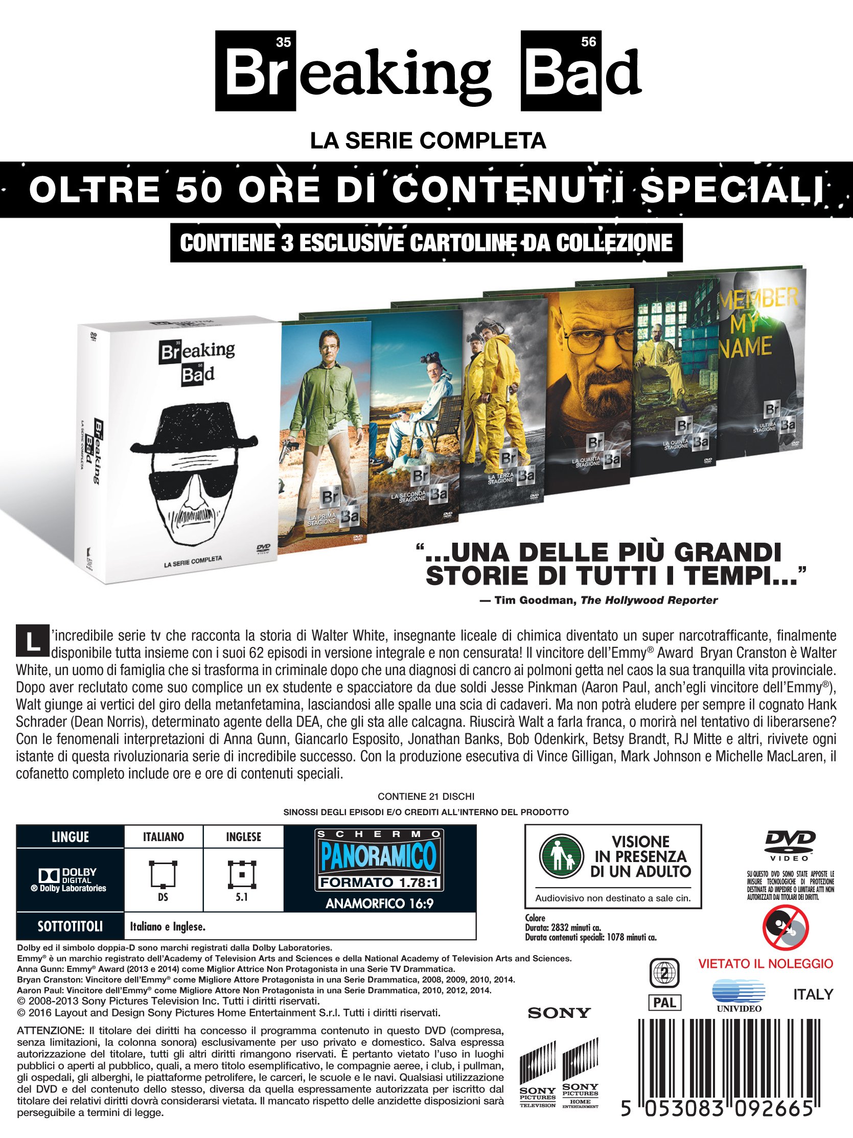 Breaking Bad - Collection White Edition (21 DVD)