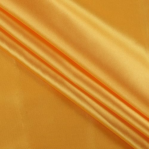 Miniatura 2 de mds - Tela de satén charmeuse, color liso sedoso, 10 yardas, 44 pulgadas y más de 30 colores para vestidos de novia, manualidades, moda, disfraces y