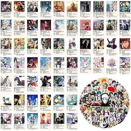 MikoAnimePosters Collage Kit - Picture Decor for Room