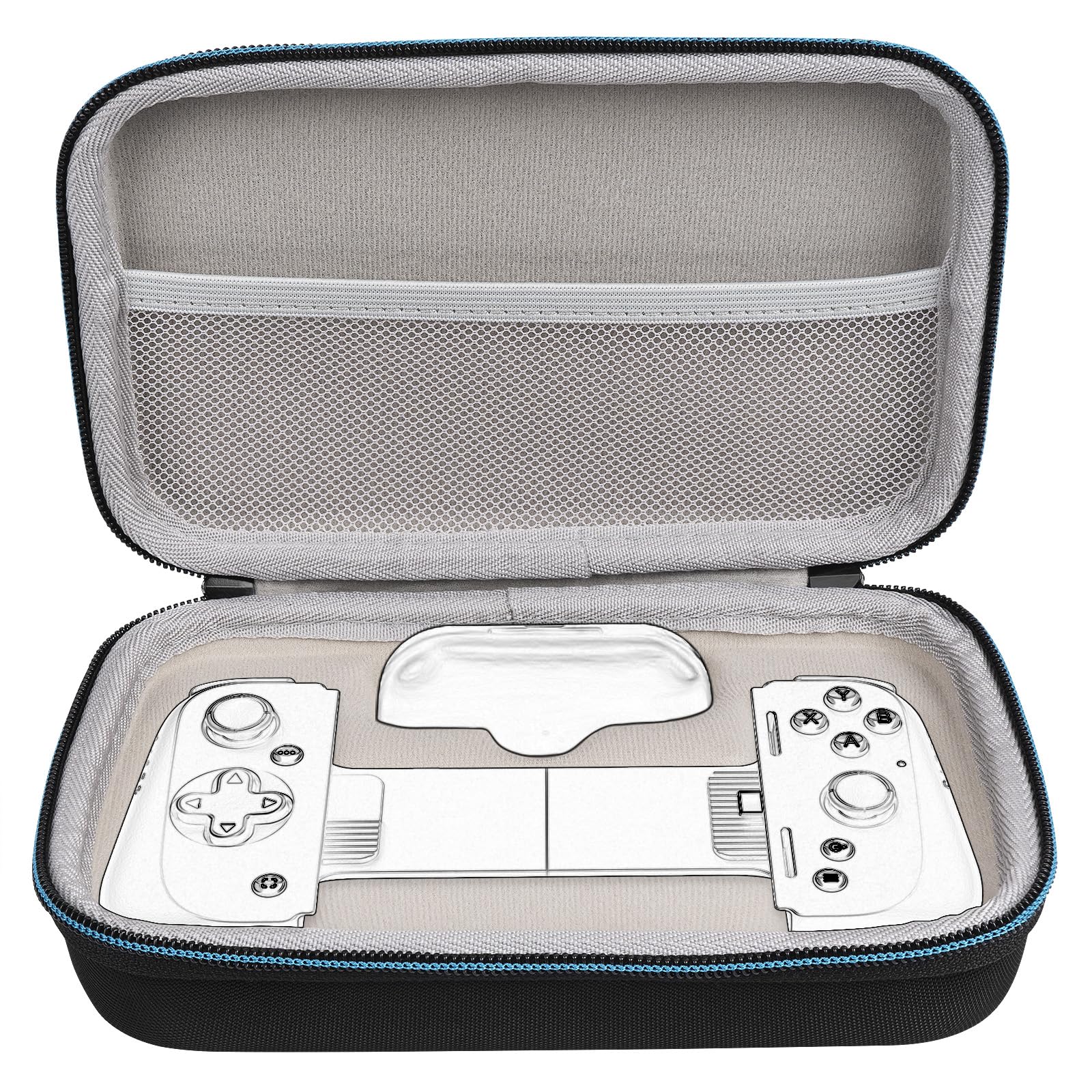 Amazon.com: GEEKRIA Hard Carrying Case Compatible with Razer KISHI