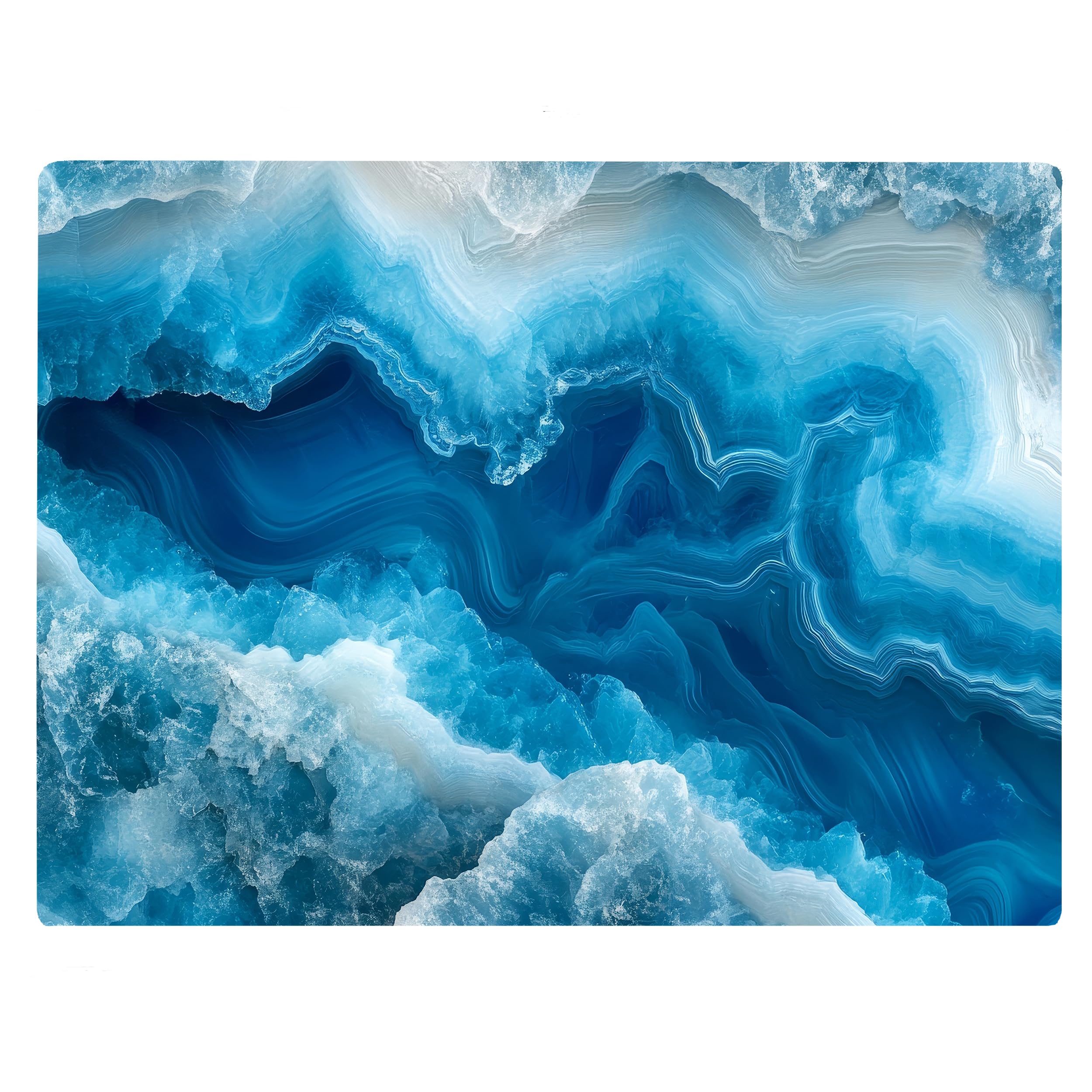 Photo 1 of DAJDC Agate Crystal Marble Glass Cutting Board