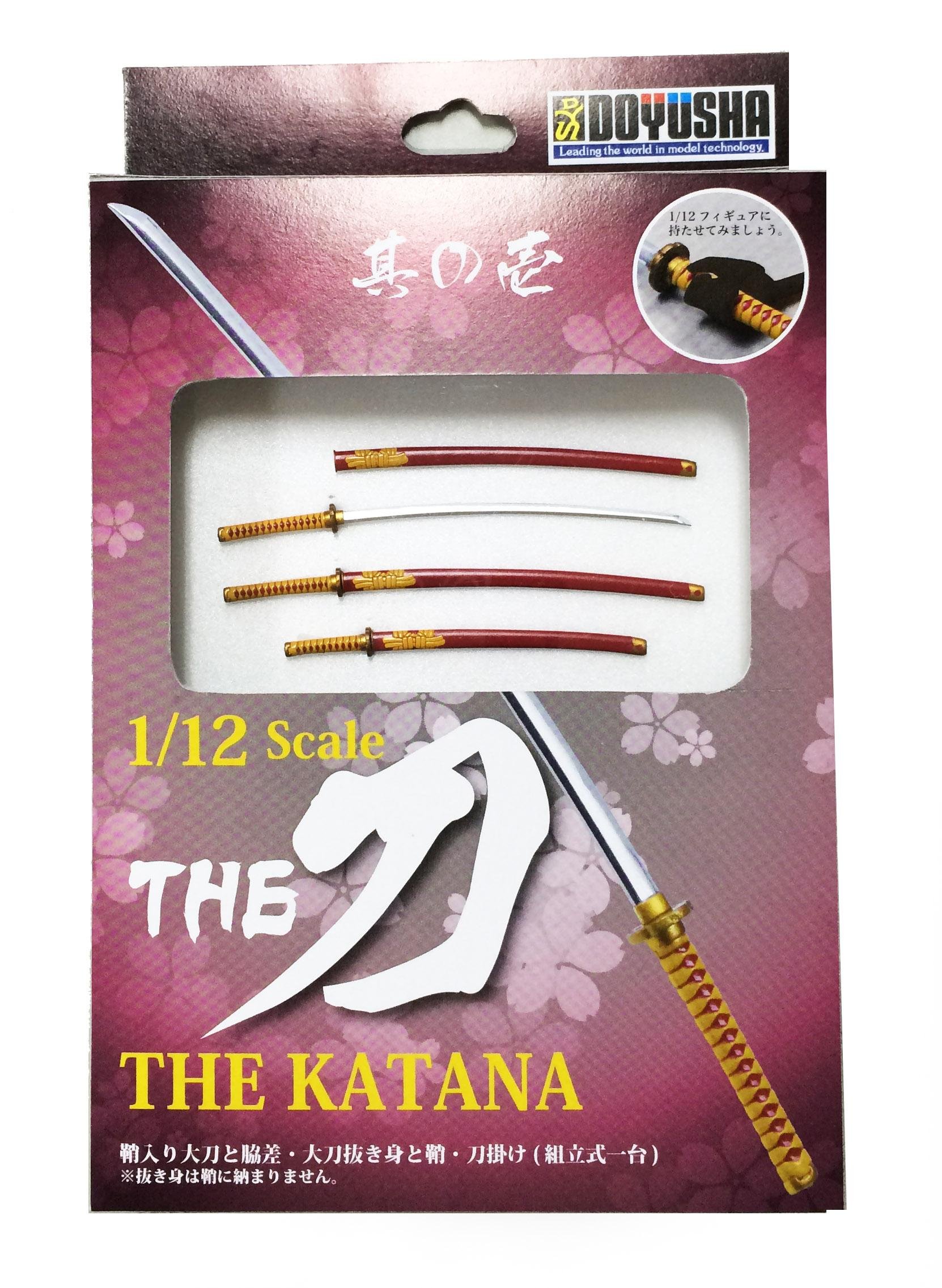 Amazon.co.jp: 1/12塗装済み完成品 THE 刀 其の壱 (赤) : おもちゃ