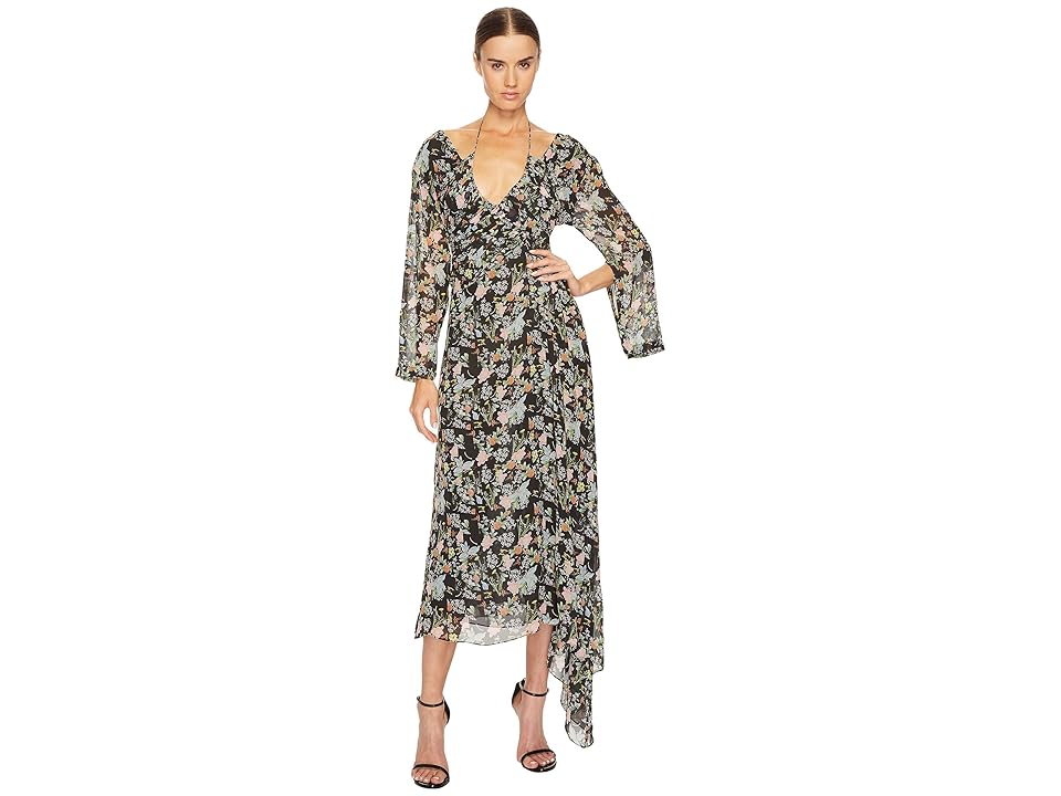 

Preen by Thornton Bregazzi Corinne Dress (Black Floral) Women's Dress