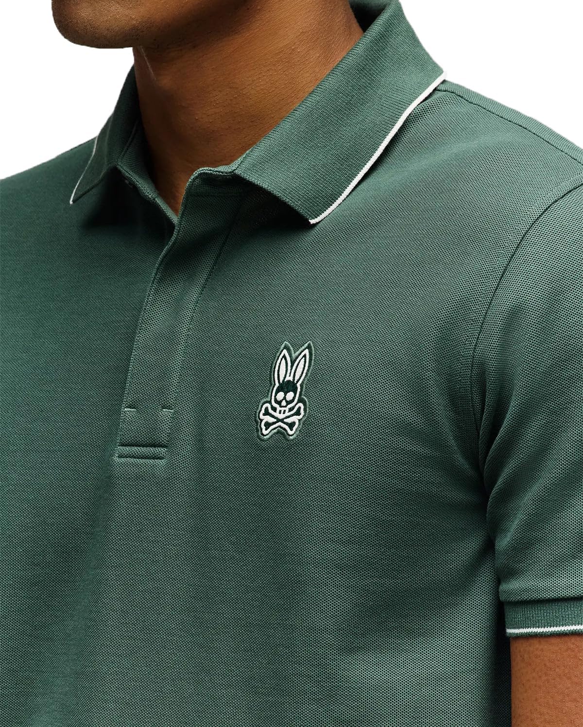 Psycho Bunny Marlon Embroidered Patch Pique Polo - Image 2