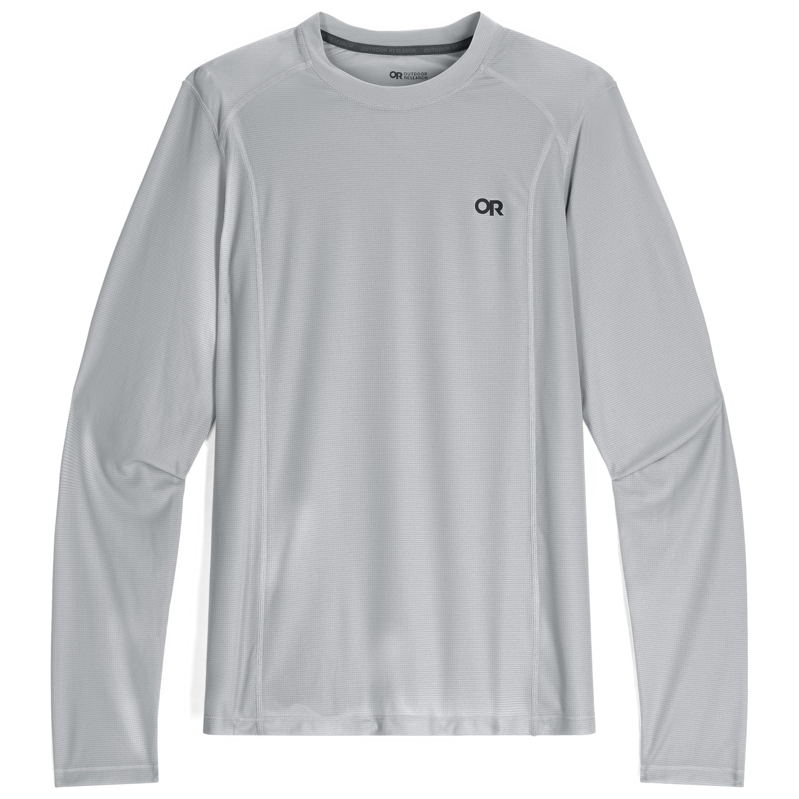 Outdoor Research Men's Echo Long Sleeve Tee, Pebble, Medium