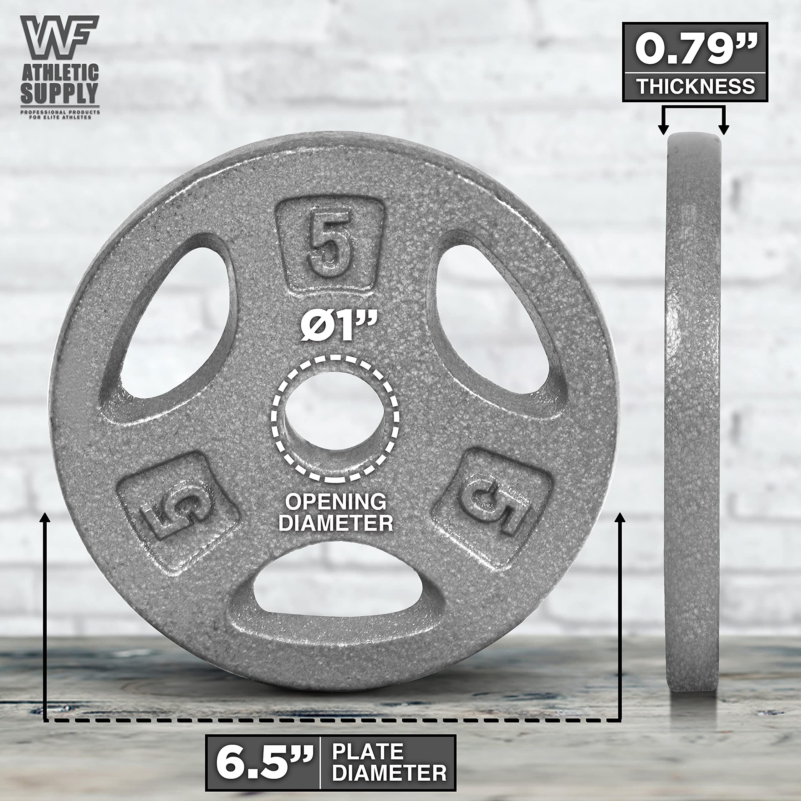 Amazon | WF Athletic Supply 調節可能なダンベル バーベル ウェイト