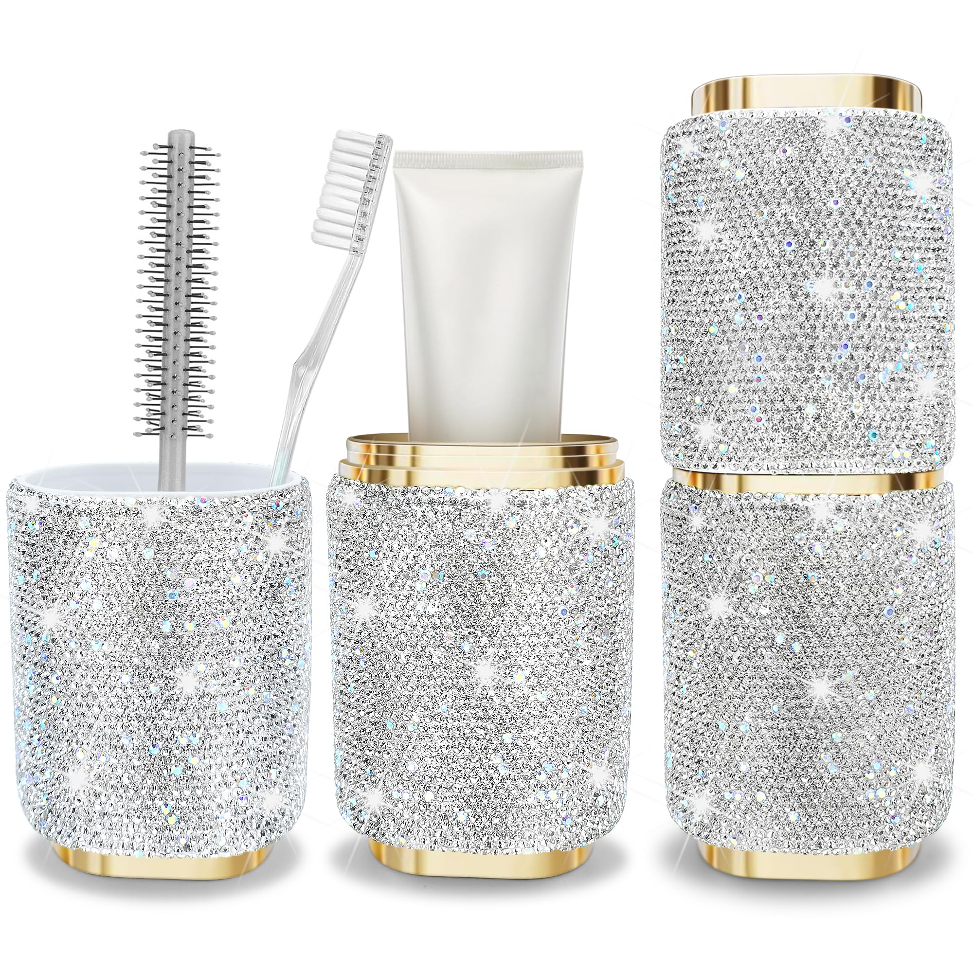 SlowVibes Étui pour brosse à dents et dentifrice