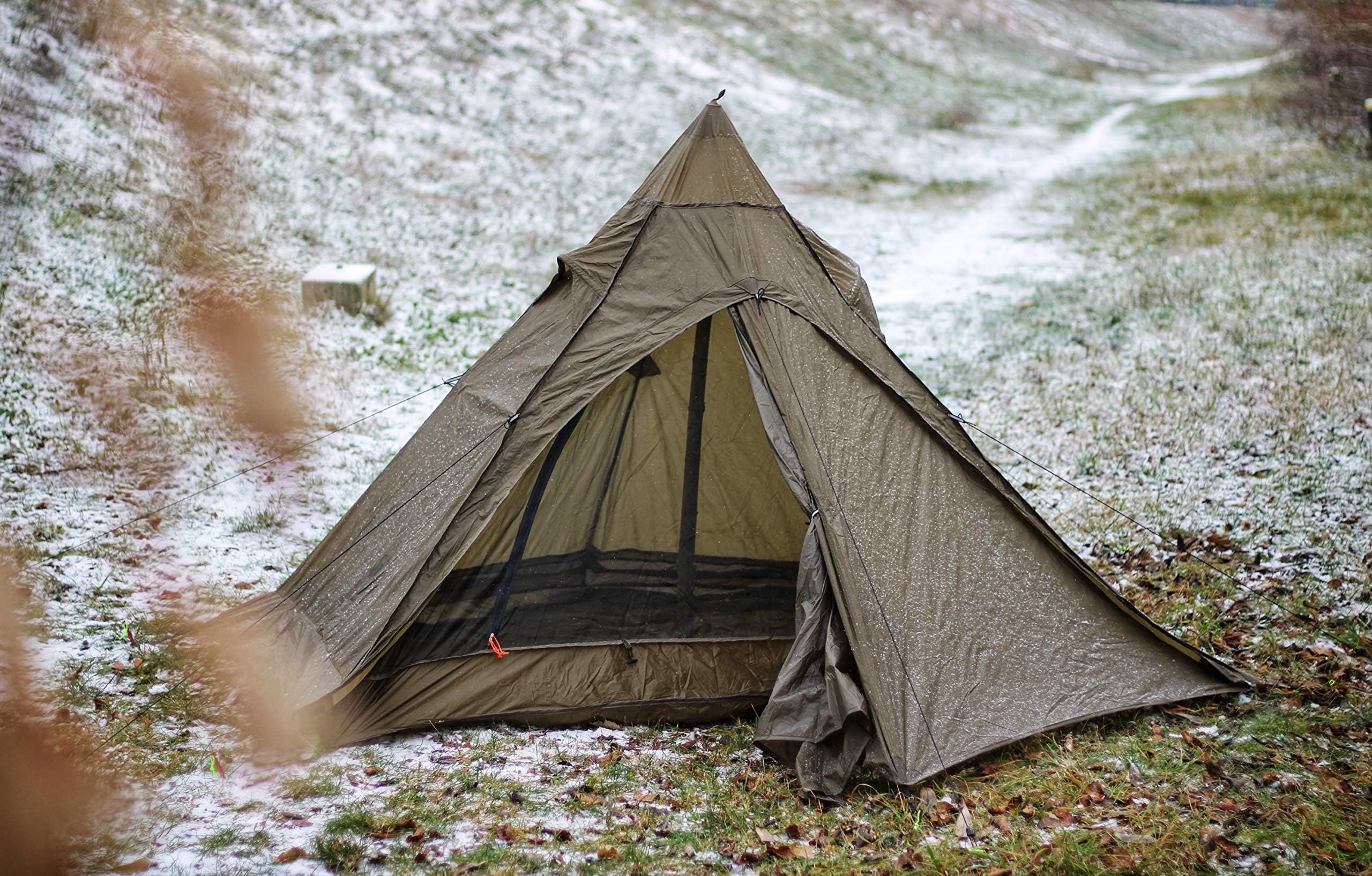 OneTigris TIPINOVA Teepee Camping Tent, 1180g, No Pole Included