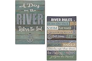River House Kitchen Towels: Flourishing River House Decor
