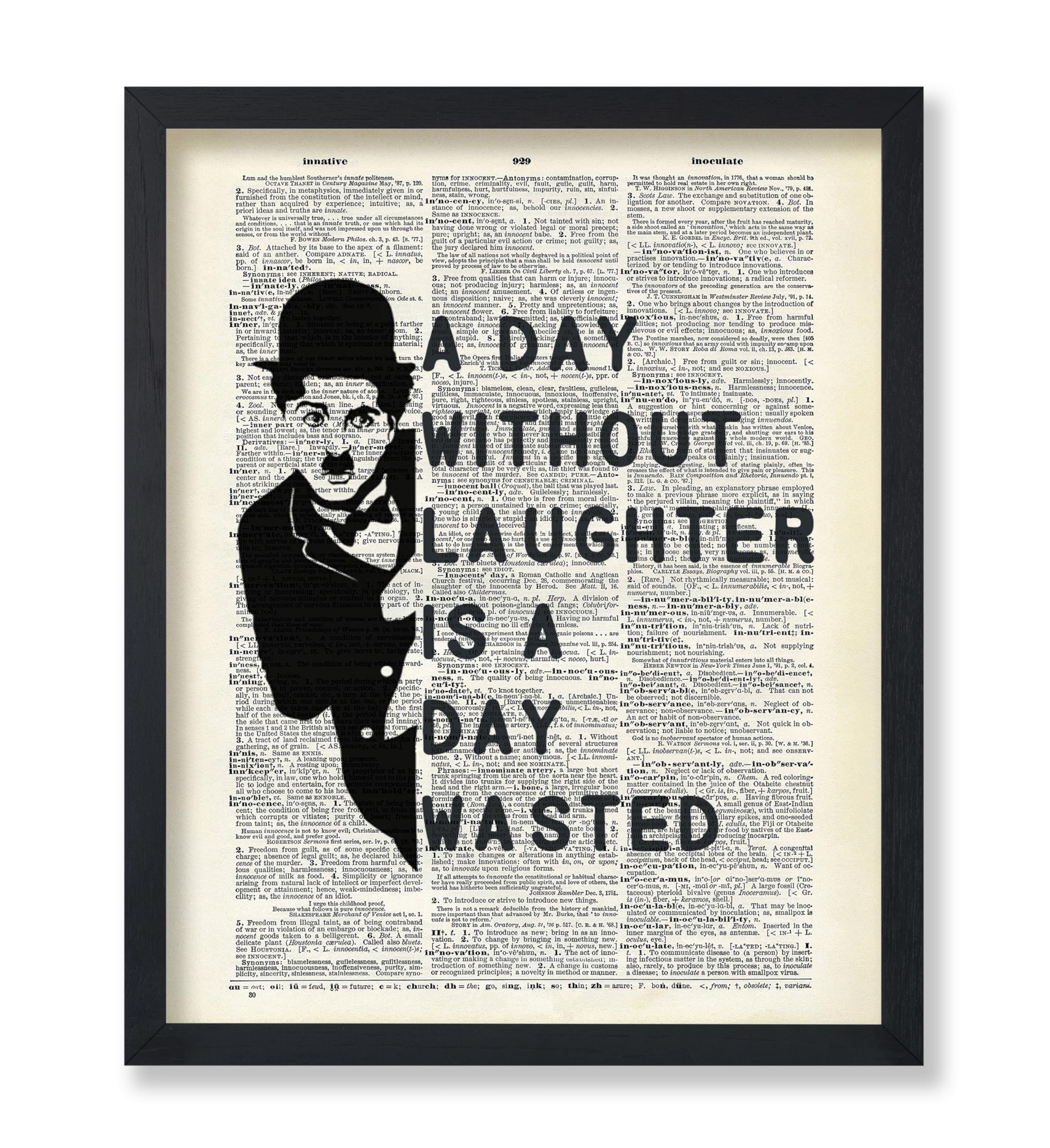 Amazon.com: Poster Master Dictionary Art Poster - Retro A Day Without ...