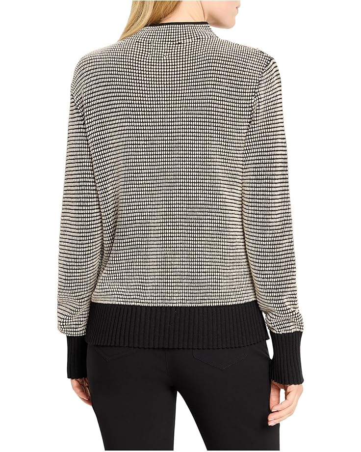 NIC+ZOE Funnel Neck Pixel Knit Sweater - #3 of 4