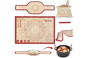 2 PCS Bread Sling for Dutch Oven - Sourdough Starter Kit with Long Handles