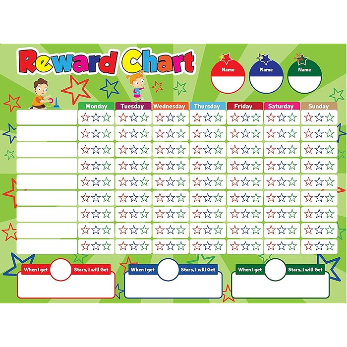 Buy Behavior/Star/Reward Chore Chart, One or Multiple Kids