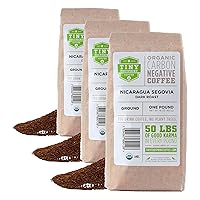 Vista 8 de Tiny Footprint Coffee - Nicaragua Segovia, tostado oscuro, café orgánico USDA - Cultivado a la sombra, certificado de comercio justo y negativo