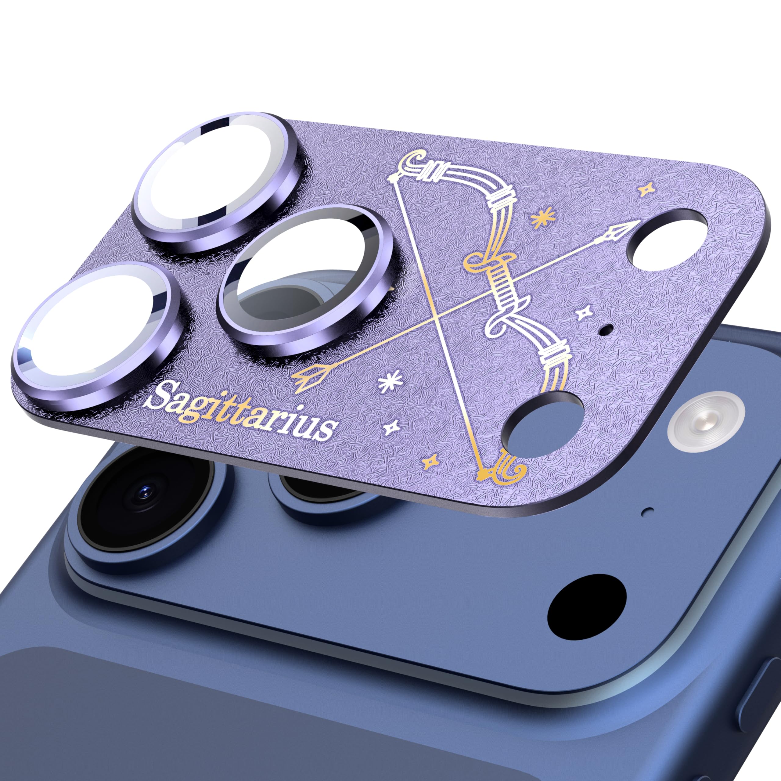SY SHANGYAN Tierkreis Kamera Schutzfolie für iPhone